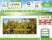 Tablet Screenshot of campingetang.com